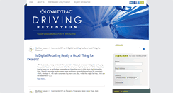 Desktop Screenshot of drivingretention.com