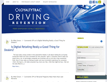 Tablet Screenshot of drivingretention.com